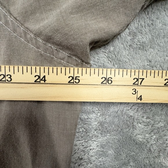 Chaps Men's XL Tan SS Button Up SEE DESCRIPTION - Picture 12 of 14